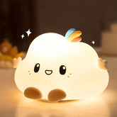 Cloud Silicone LED Pat Night Light USB Rechargeable